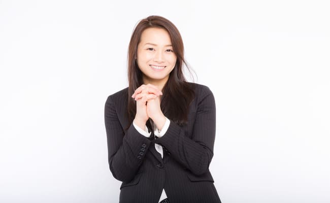 ぶりっこする女性