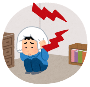 物音に困る男性